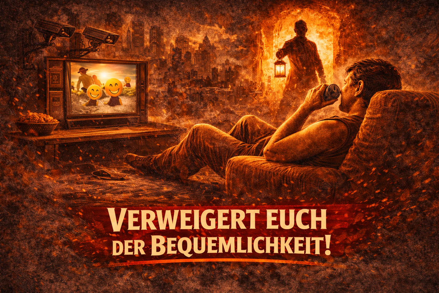 Verweigert euch der Bequemlichkeit